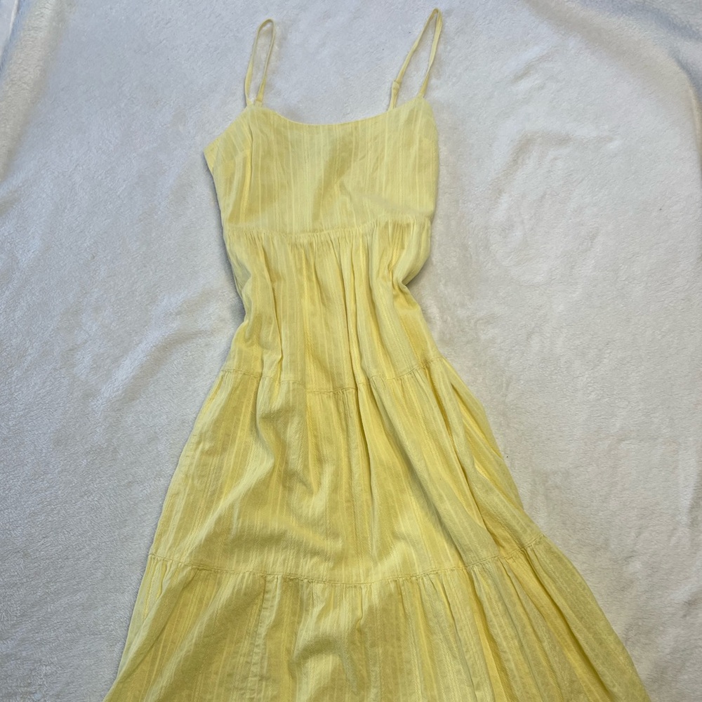 Pretty Yellow Midi/Maxi Dress - Picture 5 of 5